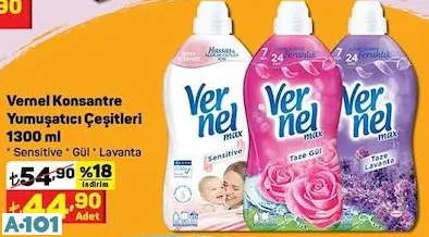 VERNEL KONSANTRE YUMUŞATICI VERNEL KONSANTRE YUMUŞATICI